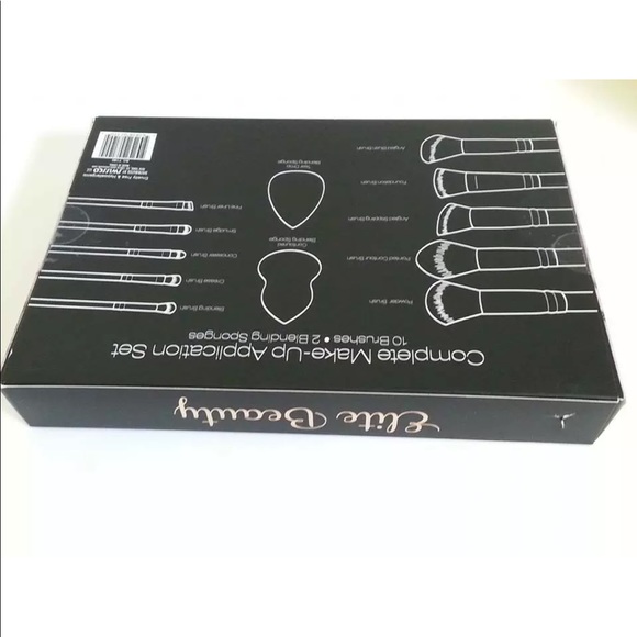 ELITE BEAUTY COMPLETE MAKEUP APPLICATION BRUSHES - Picture 9 of 10